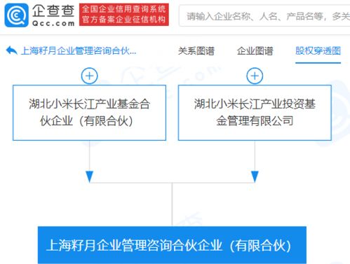 小米戰(zhàn)略布局新動向 成立上海企業(yè)管理咨詢合伙企業(yè)，強化企業(yè)策劃與生態(tài)賦能
